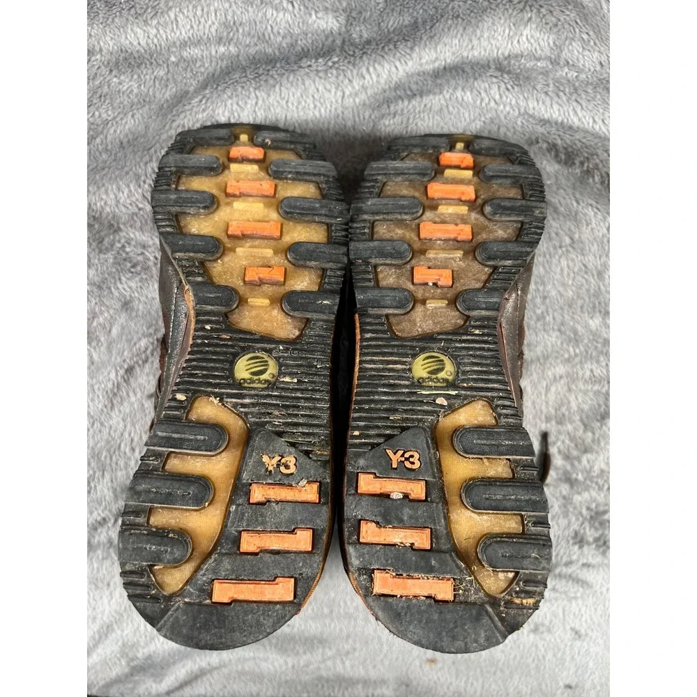 Y-3 Yohji Yamamoto X Adidas Leather Hiking Boots  Mens 6.5 W 8 Sneakers Shoes